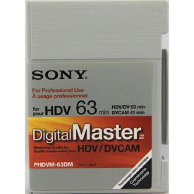 PHDVM-63DM/2 ミニHDV/DVCAMテープ 63分 1本