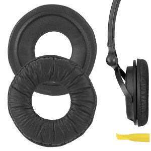 Geekria�C���[�p�b�h �݊��� �p�b�h �\�j�[ Sony MDR-V150 V200 V250 V300 V400 ZX100 ZX110 ZX110NC ZX220BT ZX300 ZX310 ZX330BT �w�b�h�z���ɑΉ� �C���p�b�h/�C���[�N�b�V����/�C���[�J�b�v (���U�[���b�g/�u���b�N