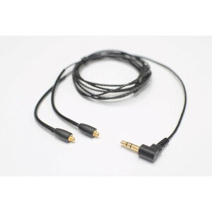 WiseTech NOBUNAGA Labs MMCX�R�l�N�^�Ή����P�[�u�� TR-SE3 �u���b�N
