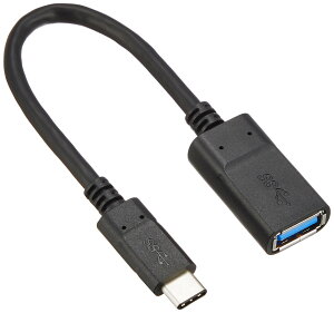 �G���R�� USB�^�C�vC�ϊ��P�[�u�� USB3.1 �^�C�vC-A���X �F�ؕi 0.15m �u���b�N MPA-AFCM01NBK