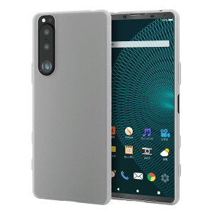 �G���R�� Xperia 5 III �\�t�g�P�[�X �ɔ� 0.5mm �ɂ� �}�b�g�N���A PM-X214PP05CR