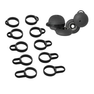 kwmobile 5x Sony LinkBuds WF-L900�Ή� �C���[�s�[�X - �C���[�`�b�v �����p �V���R�� �����h�~ ���F