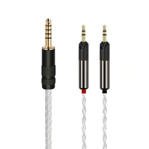 luxferre 4.4 mm ath-r70x r70x ���� ���P�[�u�� 4.4 mm �o�����X �P�[�u�� �w�b�h�z�� �P�[�u�� �P������ 24k �����b�L 4.4mm�o�����X�W���v���O �A�b�v�O���[�h �P�[�u�� NW-WM1A NW-WM1Z NW-ZX300 TA-ZH1ES PHA-2A