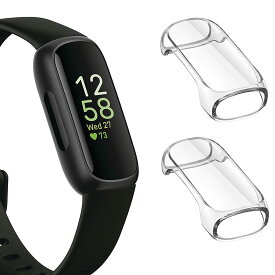 【2枚】NOOETAH ケース 対応 Fitbit Inspire 3 Watch TPU 全面保護 耐衝撃 超薄型カバー
