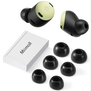�y6���Z�b�g�zMiimall Google Pixel Buds Pro �C���[�s�[�X �O�[�O�� Pixel Buds Pro �C���[�s�[�X �������[�t�H�[�� �X�|���W �t�B�b�g�� �_� �\�t�g �Չ��� �E���h�~ Google Pixel Buds Pro�Ή�(S*2+M*2+L*2