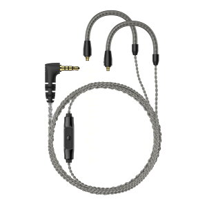 �[���n�C�U�[ Sennheiser IE�V���[�Y�pMMCX�u���[�h�P�[�u�� �}�C�N�t�� 3.5mm�X�e���I�~�j�v���O 700259