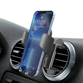 専用の丸型エアコン出口用、車載スマートフォンホルダーメルセデス ベンツ Aクラス/CLAクラス/EQA アクセサリー ベンツ Aクラススマホホルダー ベンツ CLAクラススマホスタンド 車載ホルダー