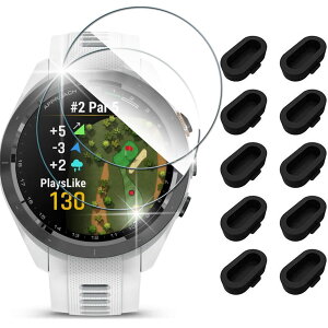 Miimall �Ή�Garmin(�K�[�~��)Approach S70 42mm�y2���K���X�t�C����+10�_���h�o�v���O �Z�b�g�z 9H �d�x 2.5D ���H �ώw�� ������ �����ߗ� �d��|�[�g Approach S70�`���[�W���[�|�[�g Approach S70 �h�o�v