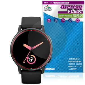 �~���r�b�N�X GARMIN vivoactive 5 �Ή� �ی� �t�B���� �ȖʑΉ� ���� TPU ���C�� �Ռ��z��