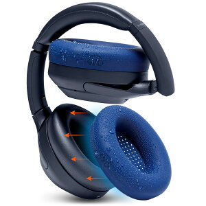 WC SweatZ XM4 - Wicked Cushions �� Sony WH1000XM4 �p�ی�C���[�p�b�h �X�E�F�b�g�J�o�[ | Sony WH-1000XM4 �w�b�h�t�H���p�V���R���C���[�J�o�[ | �h�� & �ȒP�ɐ􂦂� |