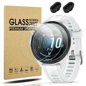 Suoman for Garmin Forerunner 165/165 Music�ی�t�B����(3��)+�h�o��(2��)For Garmin Forerunner 165/165 Music�K���X�t�B���� �C��h�~�A�ω����A�h�w���HD���d�x�����׃K���X�t�B����
