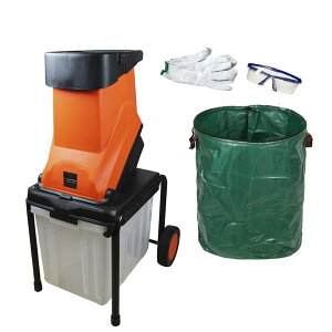YARDFORCE �}�V�����b�_�[ YF5458 �K�[�f���V�����b�_�[ ���ӊ� ��]�n�� �E�b�h�`�b�v ���[�h�t�H�[�X �ړ��� �K�[�f���o�b�O�t�� 4.5cm�܂őΉ� 50L �_�X�g�{�b�N�X