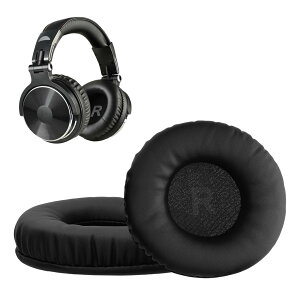 kwmobile 2x �w�b�h�z���J�o�[ OneOdio Pro 10 / Pro M/Pro C�Ή� �����p�C���[�p�b�h - �N�b�V���� PU���U�[ ���F