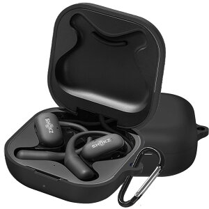 BUITFOU Shokz OpenFit �P�[�X Shokz OpenFit �ی�J�o�[ Shokz OpenFit �P�[�X �_�炩�� �V���R���� �����h�~ �L�Y�h�~ �ϏՌ� �h�o �y�� �����[�d�\ �J���r�i�t�� �����h�~