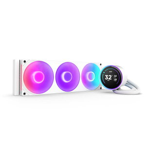 NZXT Kraken Elite 240 RGB v2 �ȈՐ���CPU�N�[���[