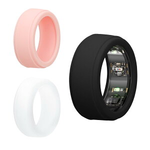 kwmobile 3x �J�o�[ Oura Ring Gen 3 - S size 6 7 8 9 10�Ή� �P�[�X - �X�}�[�g�����O �ϏՌ� ���h�~ �V���R�� ���F/�A���e�B�[�N�s���N/����