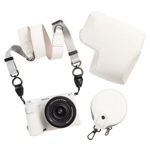 kinokoo for VLOGCAM ZV-E10 II �P�[�X�ASONY �~���[���X���J���� 16-50mm�����Y�Ή� ZV-E10M2 ��p �J�����P�[�X zv-e10 ii�p �J�����o�b�O Alpha ZV-E10 II�Ή� �ی�J�o�[ �J�����A�N�Z�T���[�|�[�`�t�� �X�g