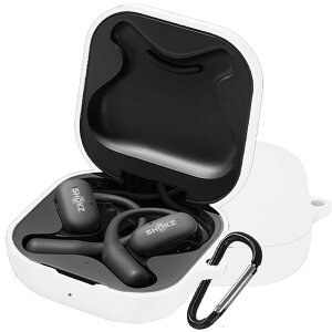 BUITFOU Shokz OpenFit �P�[�X Shokz OpenFit �ی�J�o�[ Shokz OpenFit �P�[�X �_�炩�� �V���R���� �����h�~ �L�Y�h�~ �ϏՌ� �h�o �y�� �����[�d�\ �J���r�i�t�� �����h�~