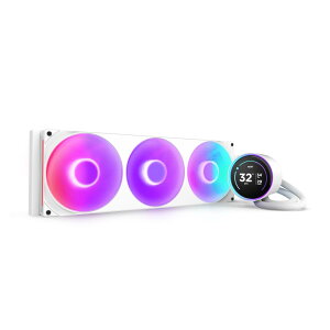 NZXT Kraken Elite 240 RGB v2 �ȈՐ���CPU�N�[���[