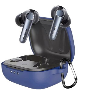 BOOLINN Earfun Air pro 4 �P�[�X �Ή� �G�A�v��4 �t��V���R�� �C���[�t�@���G�A�v��4 �P�[�X �L�Y�h�~ �ϏՌ� �����[�d�\ �h�� �h�o �����h�~ �J���r�i�t��earfun air pro 4 �P�[�X�J�o�[(�u���b�N)