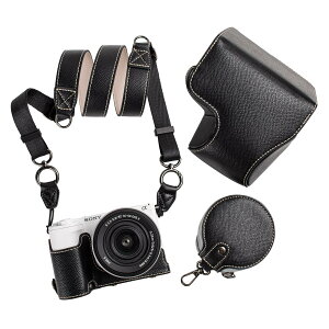 kinokoo for VLOGCAM ZV-E10 II �P�[�X�ASONY �~���[���X���J���� 16-50mm�����Y�Ή� ZV-E10M2 ��p �J�����P�[�X zv-e10 ii�p �J�����o�b�O Alpha ZV-E10 II�Ή� �ی�J�o�[ �J�����A�N�Z�T���[�|�[�`�t�� �X�g