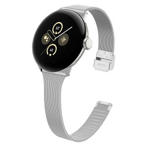 [LuFiYa] �����o���h Google Pixel Watch 3 41 mm/Google Pixel Watch 2/Google Pixel Watch �Ή� �����o���h ���v�x���g �X�e�����X�|�� �����x���g �����x���g Google Pixel Watch 3 41 mm/Google Pixel Watch 2/Google Pixel Watch �p