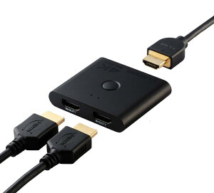 �G���R�� HDMI�ؑ֊� 4K 60Hz 2����1�o�� �o���� ���^(12mm) ���z�� DH-SW4KBD21BK/E