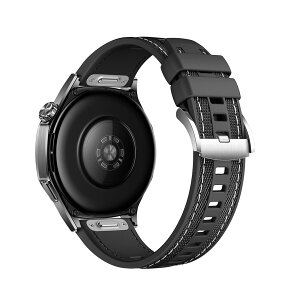 [Asvufeyy] 22 mm �o���h Huawei Watch GT 6/GT6 Pro 46mm/GT5/5Pro/GT4/GT3/GT2/2Pro/3Pro (46mm) �Ή� �����o���h �V���R��+�i�C������ �����x���g �X�|�[�c�X�g���b�v �ւ��x���g