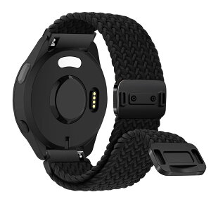 [RosMank] 20mm �҂ݍ��݃E�H�b�`�o���h Garmin Forerunner 570 42mm/Forerunner 165/Vivoactive 6/Vivoactive 5 �Ή��A�i�C�����҂ݍ��݌����p�X�g���b�v Garmin Venu Sq 2/Approach S50/S44�p