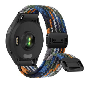 [RosMank] 18mm �҂ݍ��݃E�H�b�`�o���h Garmin Venu 4 41mm/Venu 3S 41mm/Venu 2S/Move 3S/Active S �Ή��A�i�C�����҂ݍ��݌����p�X�g���b�v Garmin Forerunner 265S/255S/Vivoactive 4S/Vivomove 3S �p
