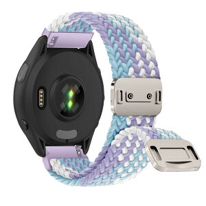 [RosMank] 18mm �҂ݍ��݃E�H�b�`�o���h Garmin Venu 4 41mm/Venu 3S 41mm/Venu 2S/Move 3S/Active S �Ή��A�i�C�����҂ݍ��݌����p�X�g���b�v Garmin Forerunner 265S/255S/Vivoactive 4S/Vivomove 3S �p