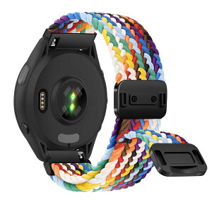 [RosMank] 18mm �҂ݍ��݃E�H�b�`�o���h Garmin Venu 4 41mm/Venu 3S 41mm/Venu 2S/Move 3S/Active S �Ή��A�i�C�����҂ݍ��݌����p�X�g���b�v Garmin Forerunner 265S/255S/Vivoactive 4S/Vivomove 3S �p