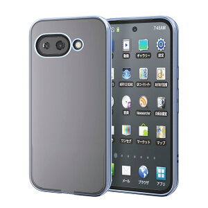 �G���R�� Google Pixel 9a �P�[�X �J�o�[ ���� ���^ TPU �ϏՌ� �Ռ��z�� �T�C�h ���^���b�N�f�U�C�� ���C�����X�[�d�Ή� �V���v�� ���^���b�N�u���[ PM-P251UCTMBU