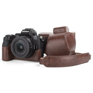 kinokoo �P�[�X Nikon Z50 II �J�����p DX 16-50mm �����Y�APU ���U�[ Z50 II/Z50II �J�����ی�P�[�X - �V�����_�[���X�g�X�g���b�v&�X���[�������O�t�����O���\�ȃL�����[�P�[�X