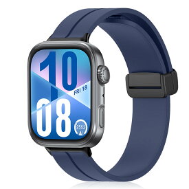 [RicYeel] 磁気付き シリコンバンド Huawei Watch Fit 5 5 Pro/4/4 Pro/Fit 3 対応 交換ベルト マグネット付き 装着簡単 柔らかい ストラップ スポーツ 替えベルト Huawei Watch Fit 5 5 Pro/4/4 Pro/Fit 3 用