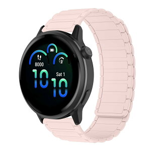 [RosMank] 20mm �o���h Garmin Forerunner 570 42mm/Forerunner 165/Vivoactive 6/Vivoactive 5 �Ή��A�K�[�~�� Garmin Venu Sq 2/Approach S50/S44 �p �V���R�����C�����X�g���b�v