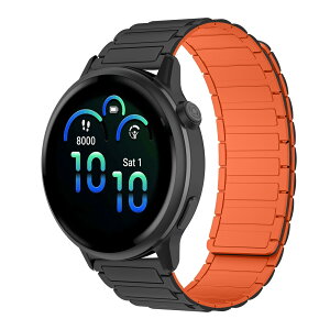 [RosMank] 20mm �o���h Garmin Forerunner 570 42mm/Forerunner 165/Vivoactive 6/Vivoactive 5 �Ή��A�K�[�~�� Garmin Venu Sq 2/Approach S50/S44 �p �V���R�����C�����X�g���b�v