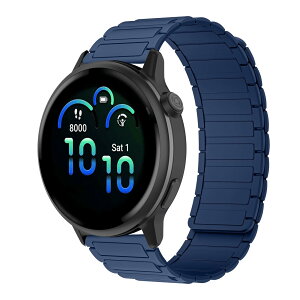 [RosMank] 20mm �o���h Garmin Forerunner 570 42mm/Forerunner 165/Vivoactive 6/Vivoactive 5 �Ή��A�K�[�~�� Garmin Venu Sq 2/Approach S50/S44 �p �V���R�����C�����X�g���b�v
