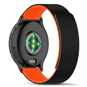 [RoYiio] �o���h Garmin Venu 4 45mm / Venu 3 / Venu2 / Vivoactive 4 �Ή� �ւ��x���g �V���R�[�� �}�O�l�b�g �_�炩�� �y�� ���K�� ���v�o���h22mm �R���p�`�u�� Garmin Forerunner 570 47mm / Forerunner 265 �x���g�j��
