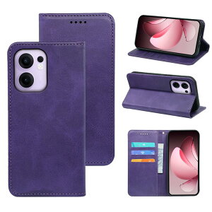 �K�p OPPO Reno 13A/13F �P�[�X �蒠�^ �K�p Reno13 A �蒠�^�P�[�X �K�p Reno 13A �X�}�z�P�[�X �J�o�[ �蒠�^ PU���U�[ �J�[�h���[ ���z�^ �ϏՌ� �P�[�X �}�O�l�b�g �X�^���h�@�\�t�� 5�F(�K�p OPPO Reno