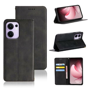 �K�p OPPO Reno 13A/13F �P�[�X �蒠�^ �K�p Reno13 A �蒠�^�P�[�X �K�p Reno 13A �X�}�z�P�[�X �J�o�[ �蒠�^ PU���U�[ �J�[�h���[ ���z�^ �ϏՌ� �P�[�X �}�O�l�b�g �X�^���h�@�\�t�� 5�F(�K�p OPPO Reno