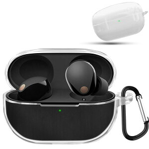 AIYYXX wf-1000xm6 �P�[�X �Ή� sony wf-1000xm6 �t��V���R�� �P�[�X �S�ʕی� �����h�~ �L�Y�h�~ �ϏՌ� �����[�d�\ �y�ʏ��^ �����h�~ �J���r�i�t�� �J�o�[