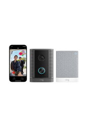 【New】Ring 防犯ドアホン プロ|スマートセキュリティ機能搭載|夜間でも鮮明な4K高画質ビデオ・10倍ズーム・モーション検知・サイレン|出張設置サービスが同時購入で110円