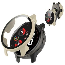 AIYYXX For Garmin(ガーミン)venu 2/3/3S カバー 3D 直角エッジ 超薄型 PC+ガラス素材 一体型 garmin venu 2 カバー 対応 高透過率 キズ防止 指紋防止 簡単に取り付け・取 全面保護 ケース