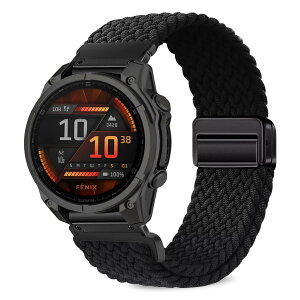 [VanHooc] Quickfit 22mm �o���h Garmin Fenix 8/8 Pro 47mm/Quatix 8/Tactix 8 47mm �i�C���� �N�C�b�N�t�B�b�g �u���C�f�b�h �ґg �L�k�� �}�O�l�b�g �o�b�N�� �ʋC�� ��� ���C�o�b�N�� ���i�K���� �ϊ��ϐ���