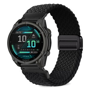 [VanHooc] Quickfit 20mm �o���h Garmin Fenix 8 43mm/Fenix 7S Pro/Fenix 7S �i�C���� �N�C�b�N�t�B�b�g �u���C�f�b�h �ґg �L�k�� �}�O�l�b�g �o�b�N�� �ʋC�� ��� ���C�o�b�N�� ���i�K���� �ϊ��ϐ��� �\�t