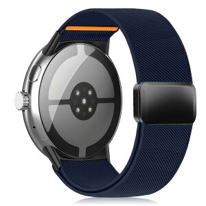 [RoSoki] �o���h �e���i�C�����o���h Google Pixel Watch 4�E3�E2�E1 (41 mm) / Google Pixel Watch 4�E3 (45 mm) �Ή� �}�O�l�b�g�o�b�N�� �����x���g �����o���h �ւ��X�g���b�v �X�|�[�c ���v�x���g �L�k�� �y