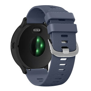�o���h �R���p�`�u�� Garmin Vvoactive 6 / 5 / ForeAthlete 55 / ForeAthlete 245/245M / ForeAthlete 645/645M / Forerunner 165/165 music/Venu Sq 2 �����p�x���g,20mm �_�炩�� �V���R���o���h ���߉\