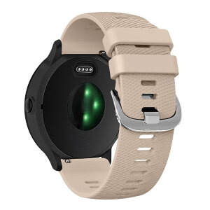 �o���h �R���p�`�u�� Garmin Vvoactive 6 / 5 / ForeAthlete 55 / ForeAthlete 245/245M / ForeAthlete 645/645M / Forerunner 165/165 music/Venu Sq 2 �����p�x���g,20mm �_�炩�� �V���R���o���h ���߉\