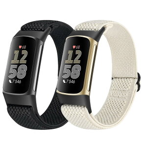 [BTTNG] �o���h for Fitbit Charge 6/Fitbit Charge 5�X�g���b�v�ƌ݊����̂���e���o���h�A�����\�Ȓe���ʋC�����[�v�X�|�[�c�������X�g�o���hFitbit Charge 5/6�̒j���p�����p